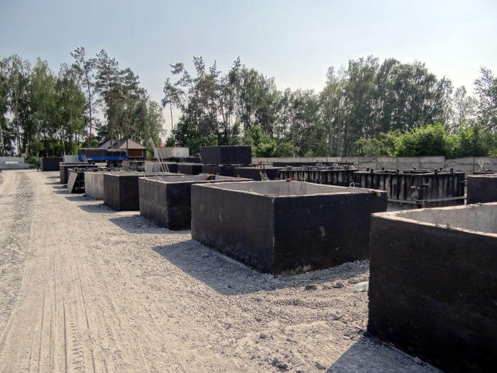 Szamba betonowe  w Mikołajkach